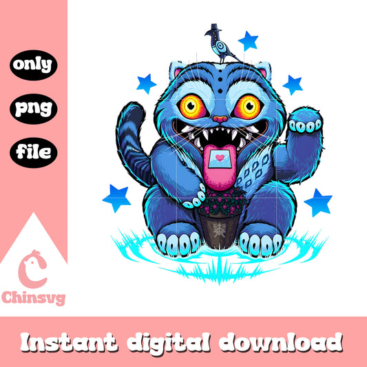 Cute kpop demon hunters derpy tiger design png, kpop bands png