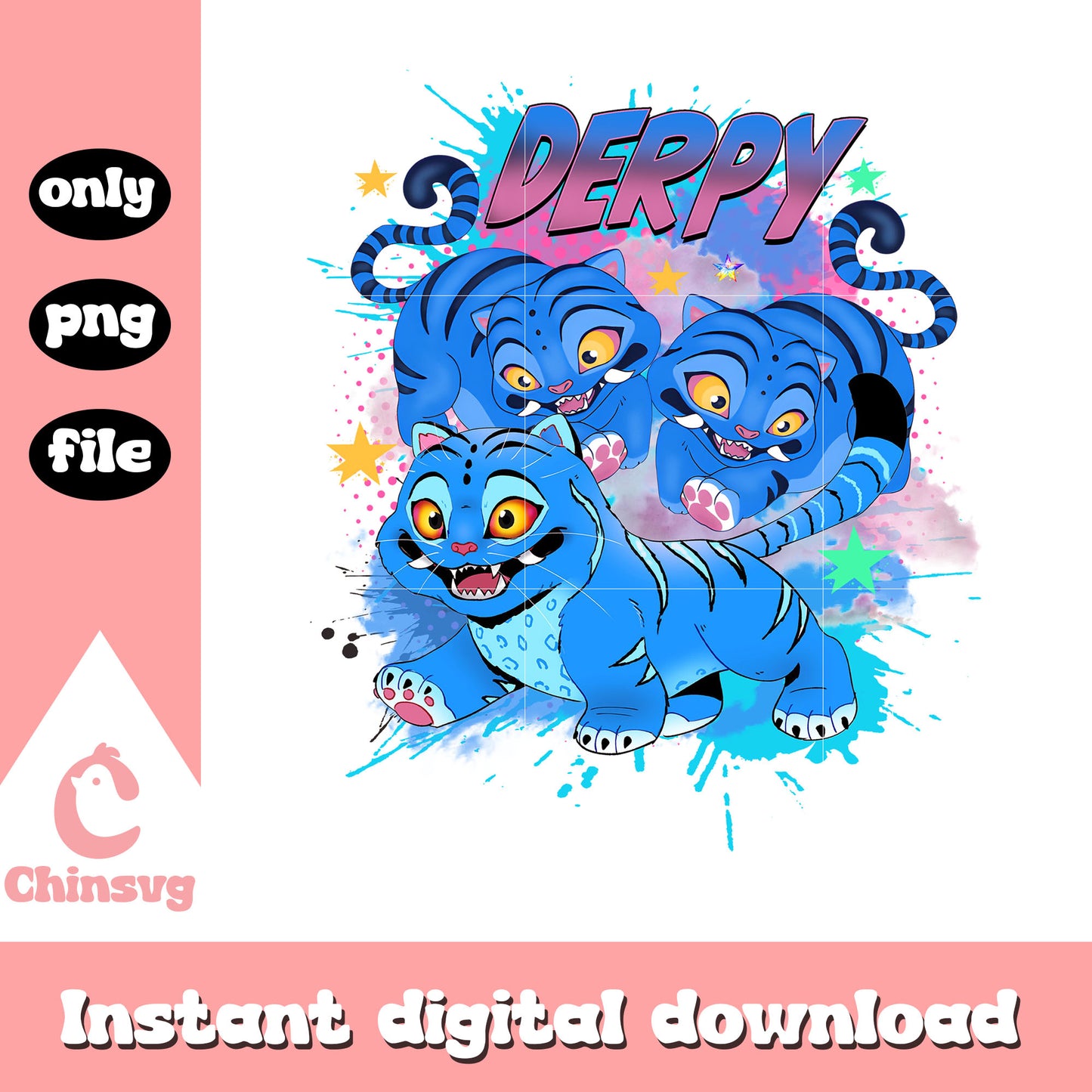 Cute kpop demon hunters derpy tiger playful png, cast of kpop demon hunters png