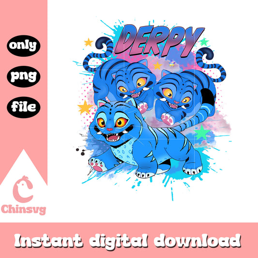 Cute kpop demon hunters derpy tiger playful png, cast of kpop demon hunters png