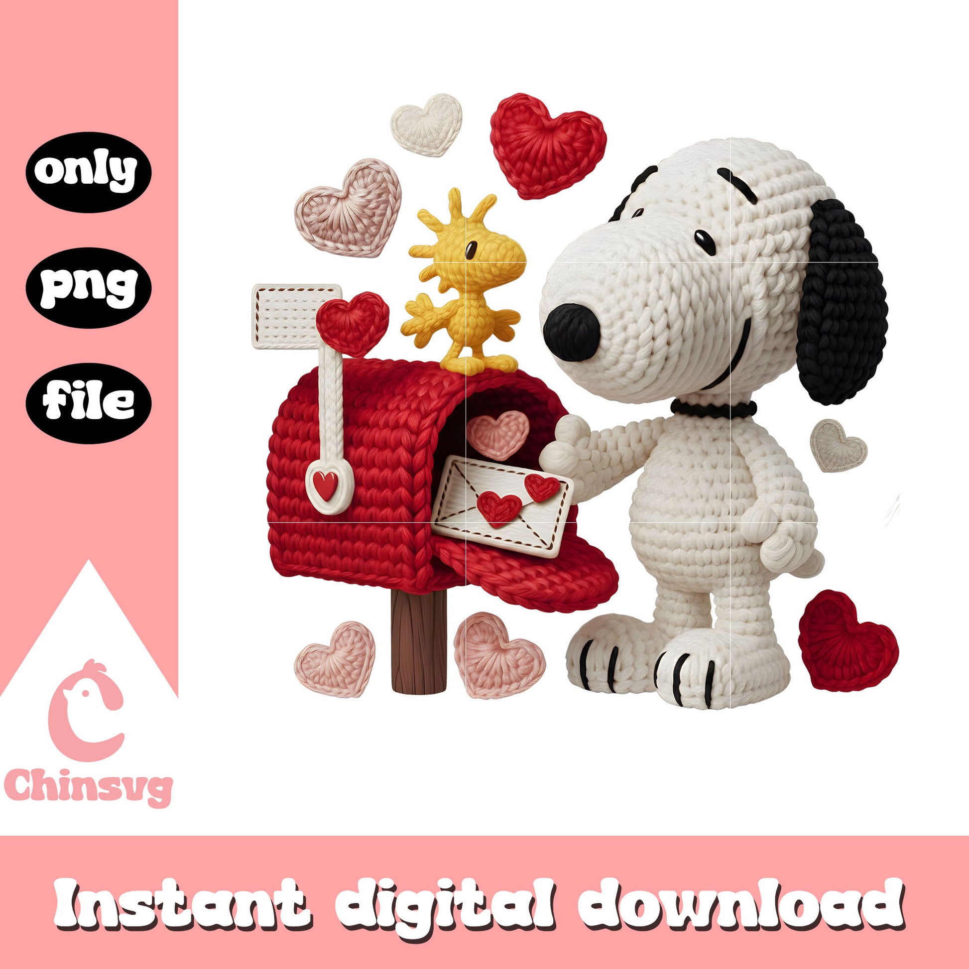 Cute snoopy letters valentine png, snoopy valentines day​ png