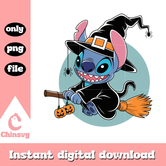 Cute witch disney stitch design png, disney lilo stitch png