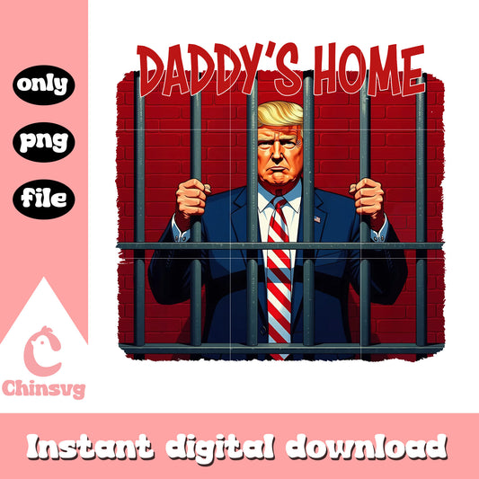 Daddys home trump design png, daddy home​ png, donald trump​ png