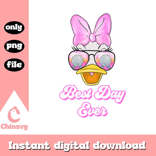 Daisy duck best dad ever png, disney characters png, cartoon png