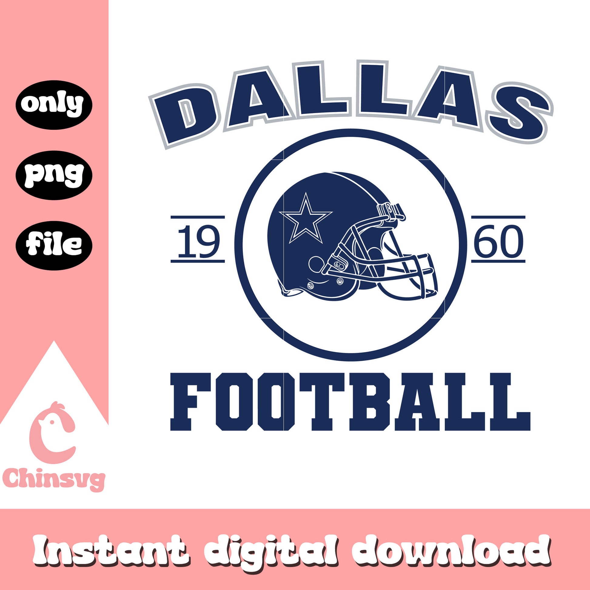 Dallas cowboys helmet design svg, dallas cowboys team svg