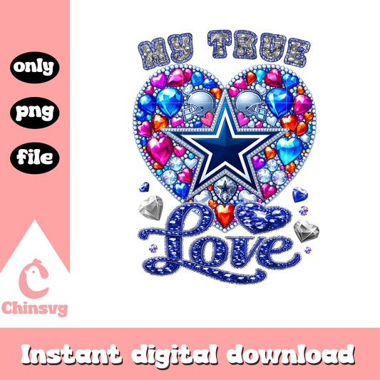 Dallas cowboys love my true png, nfl dallas cowboys​​​ png