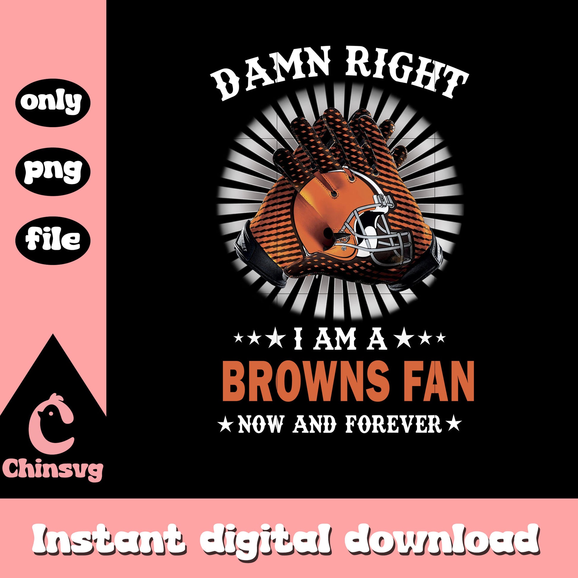 Damn right cleveland browns png, all 32 nfl football teams​ png