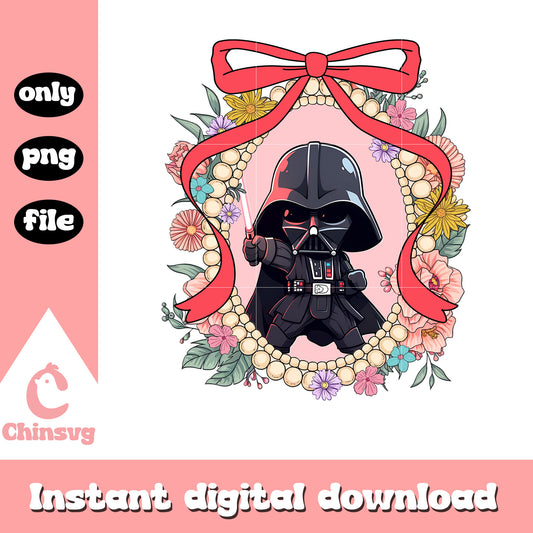 Darth Vader character mirror png, star war png, cartoon characters png