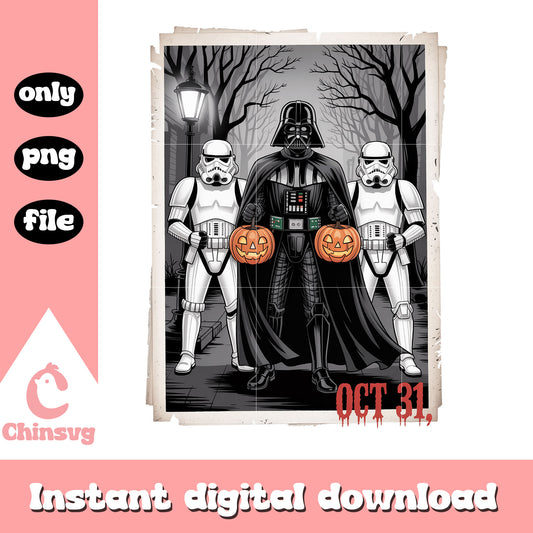 Darth vader oct 31 halloween vibe design png, darth vader png