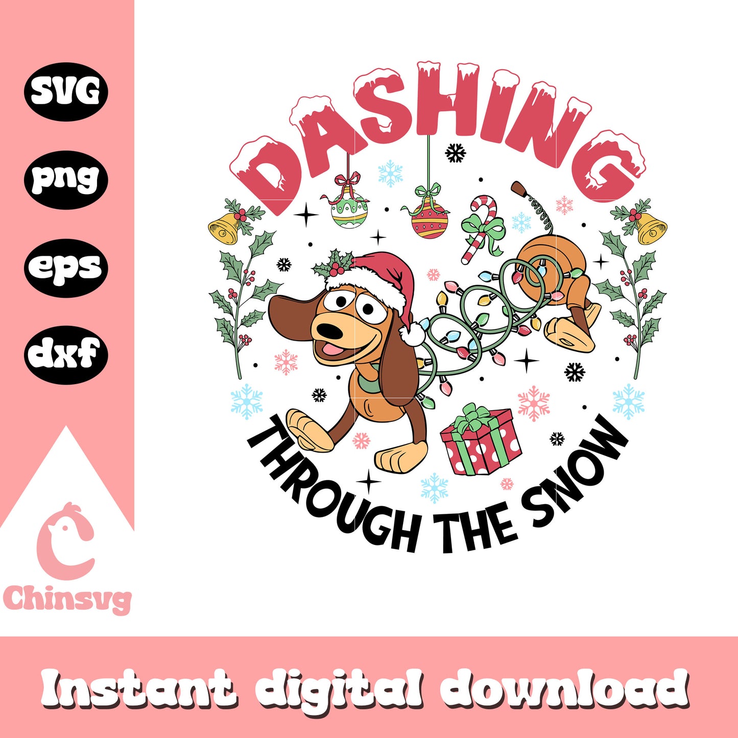 Dashing through the snow design svg, toy story characters svg
