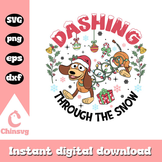 Dashing through the snow design svg, toy story characters svg