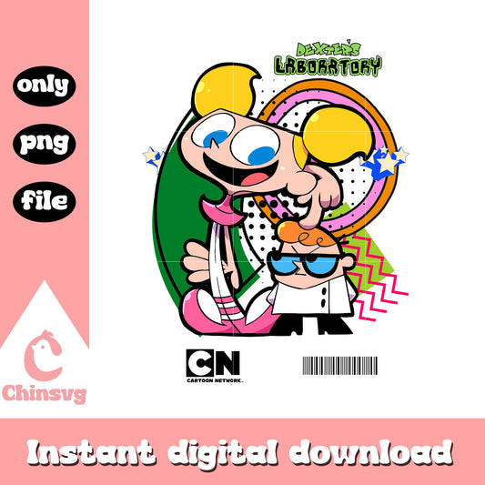 Dee dee and dexter character design png, dexter's laboratory png