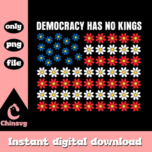 Democracy has no king america flag png, america flag png, us flag png