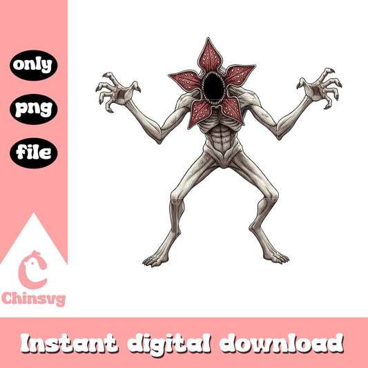Demogorgon monster png, demogorgon stranger things​ png