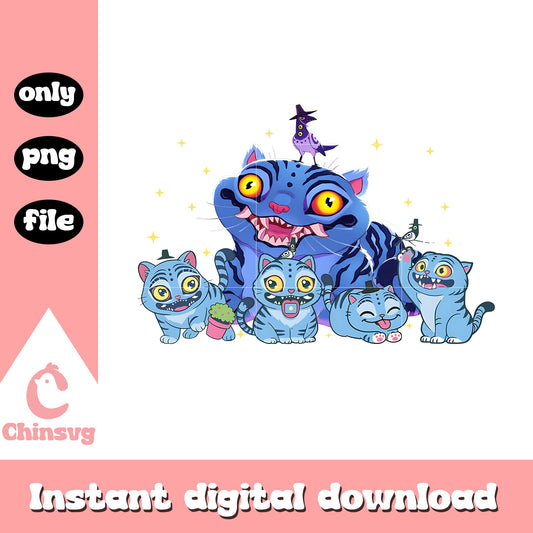Demon derpy tiger mom design png, kpop demon hunters png
