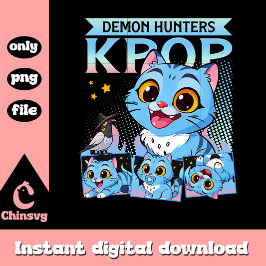 Demon hunter kpop derpy tiger png, susie character png