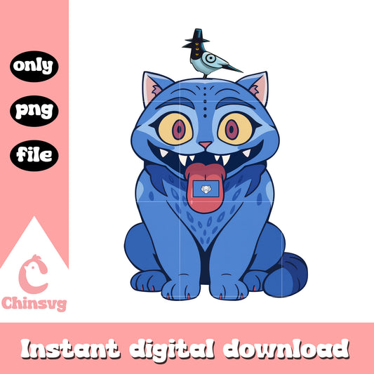 Demon hunters tiger and bird png, kpop demon hunters movie png