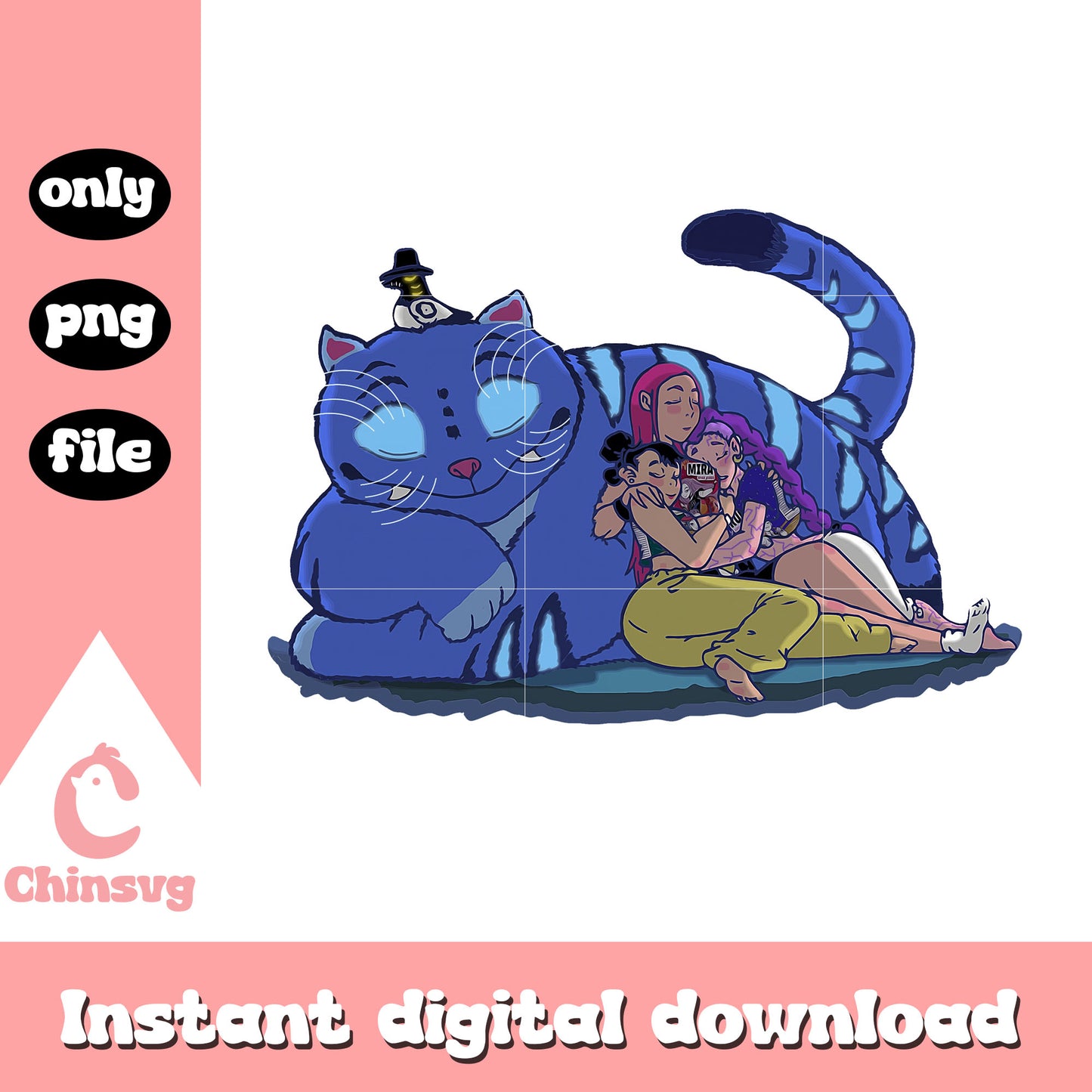 Demon tiger derpy and huntrix girl band png, kpop huntrix png
