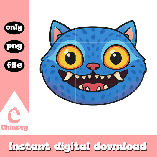 Demon tiger face design png, monsters netflix png, anime png
