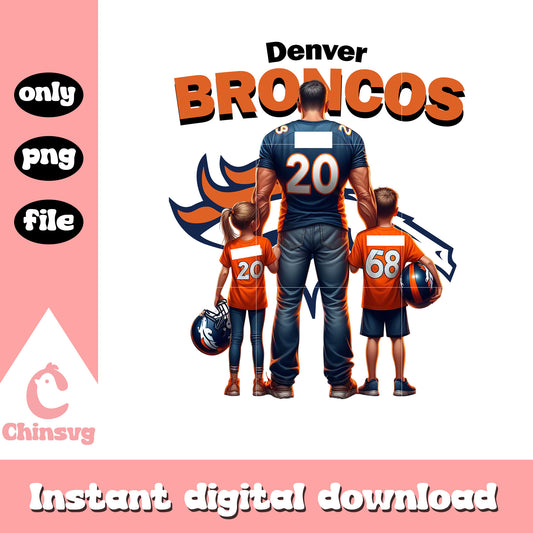 Denver Broncos best dad ever png, nfl games png
