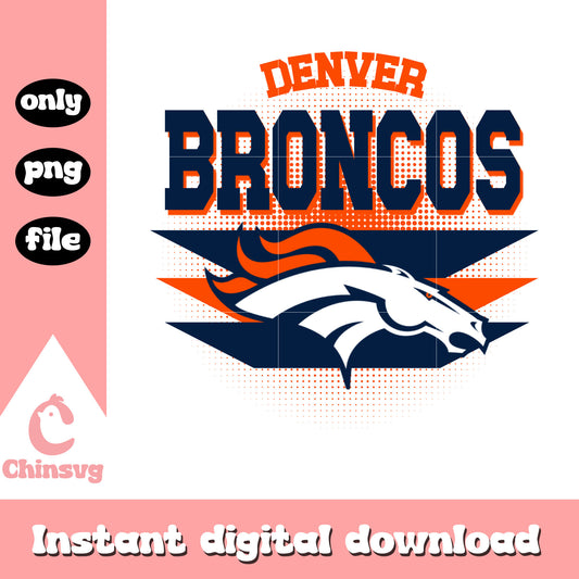Denver Broncos nfl logo design png, Denver Broncos team png