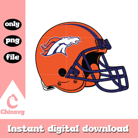 Denver broncos helmet logo design svg, denver broncos football logo svg 