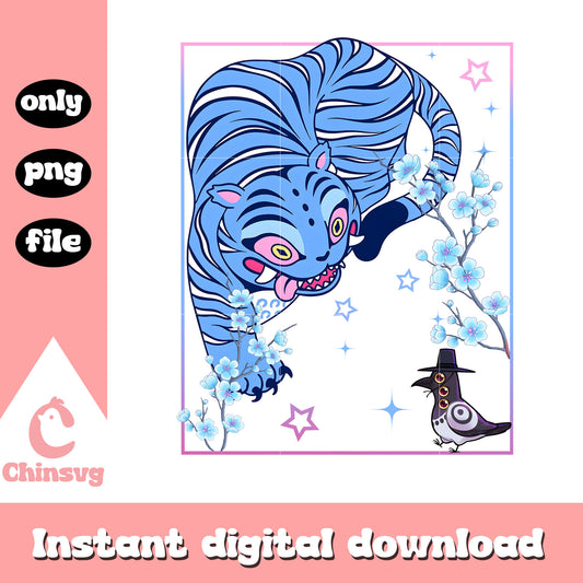 Derpy and sussy floral png, kpop demon hunters characters png