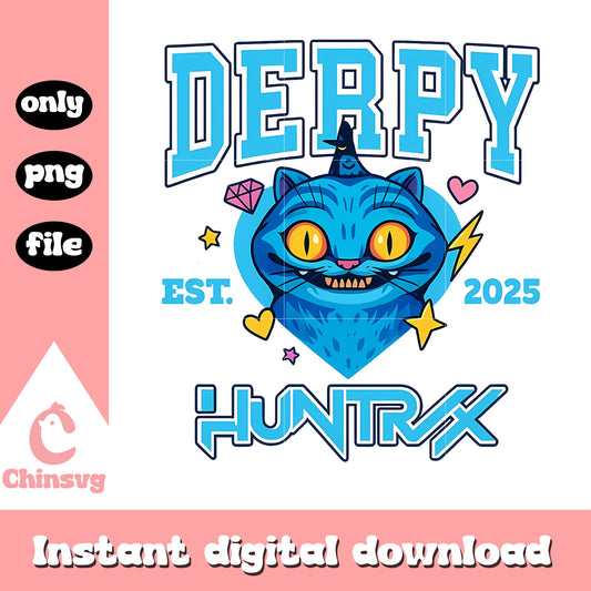 Derpy est 2025 huntrix design png, derpy tiger png, huntrix png