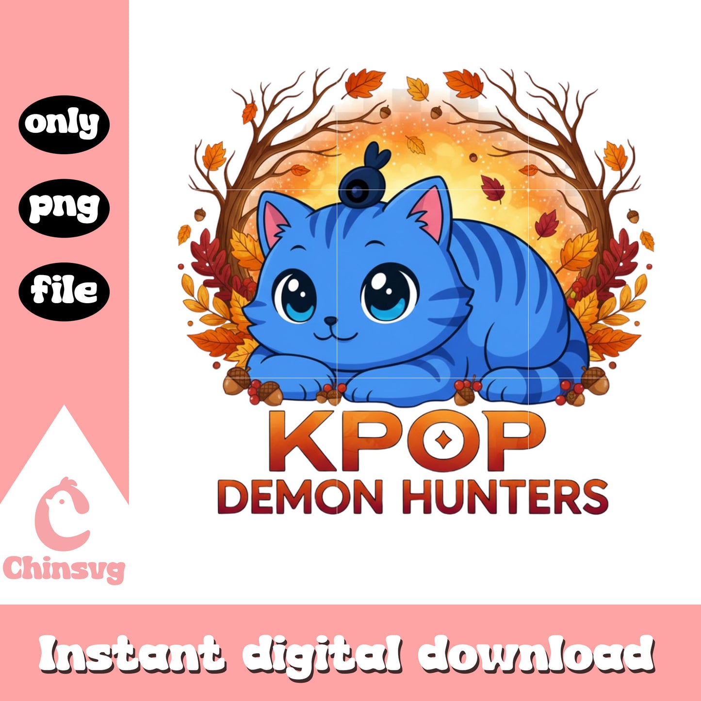Derpy kpop demon hunters png, kpop demon hunters tiger png