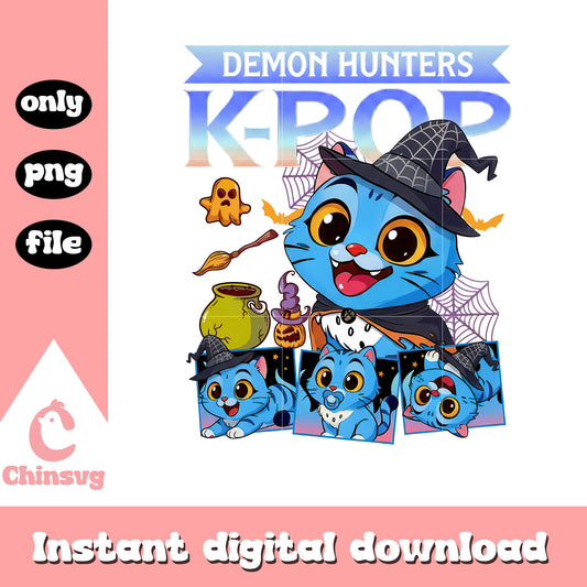 Derpy kpop demon tiger halloween png, derpy tiger png