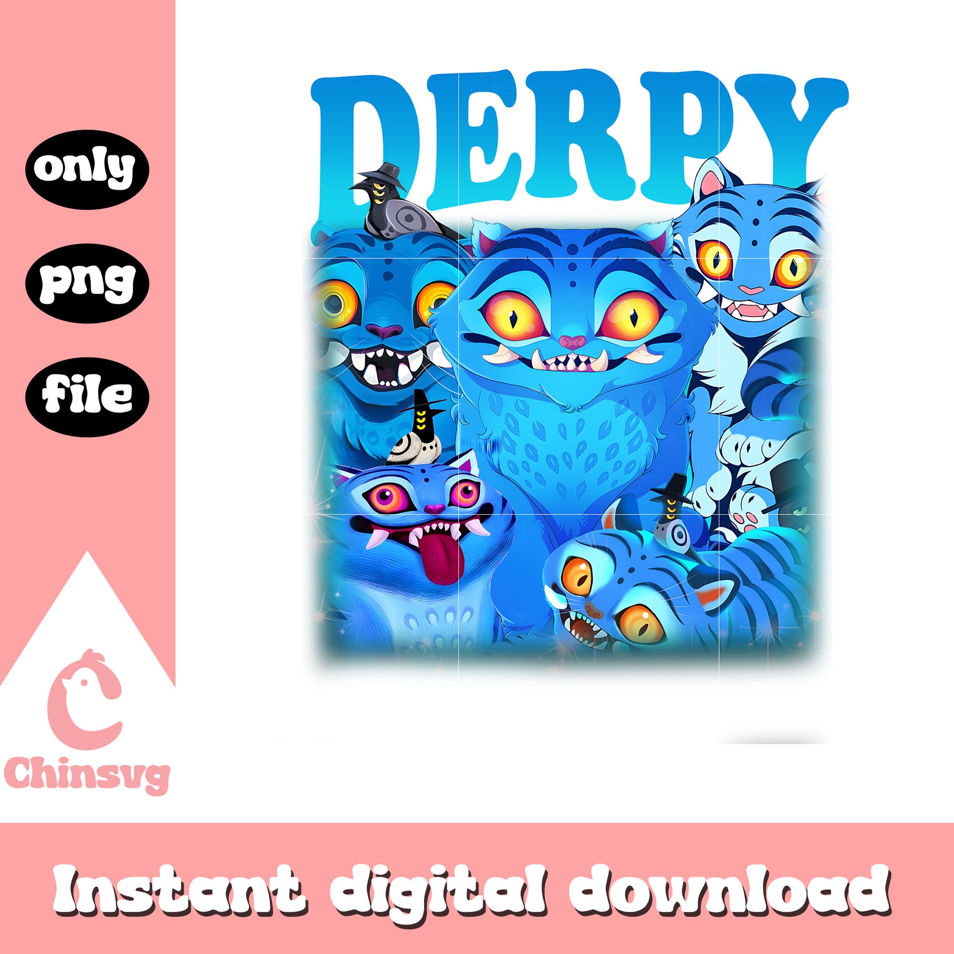 Derpy tiger sussie demon hunters png, derpy tiger kpop demon hunters png 