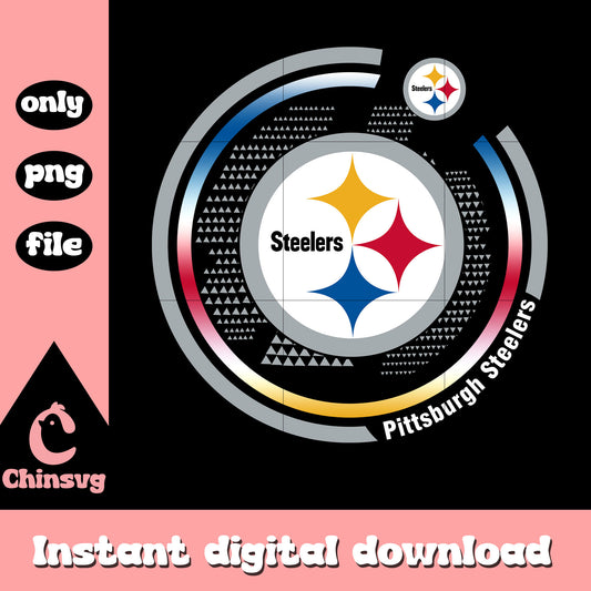 Design pittsburgh steelers logo png, sports steelers​​​ png