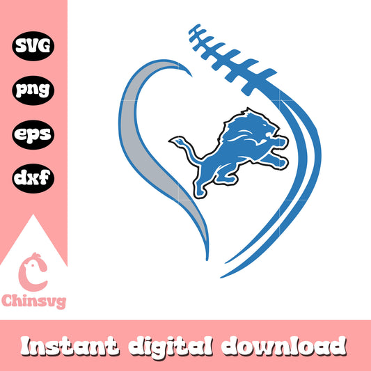 Detroit lions american football logo svg, detroit lions logo picture svg