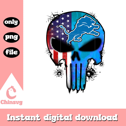 Detroit lions skull nfl png, detroit lions nfl png 