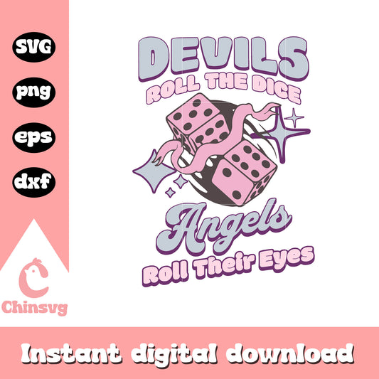 Devil rolls the dice svg, the Devil svg, Taylor Swift svg