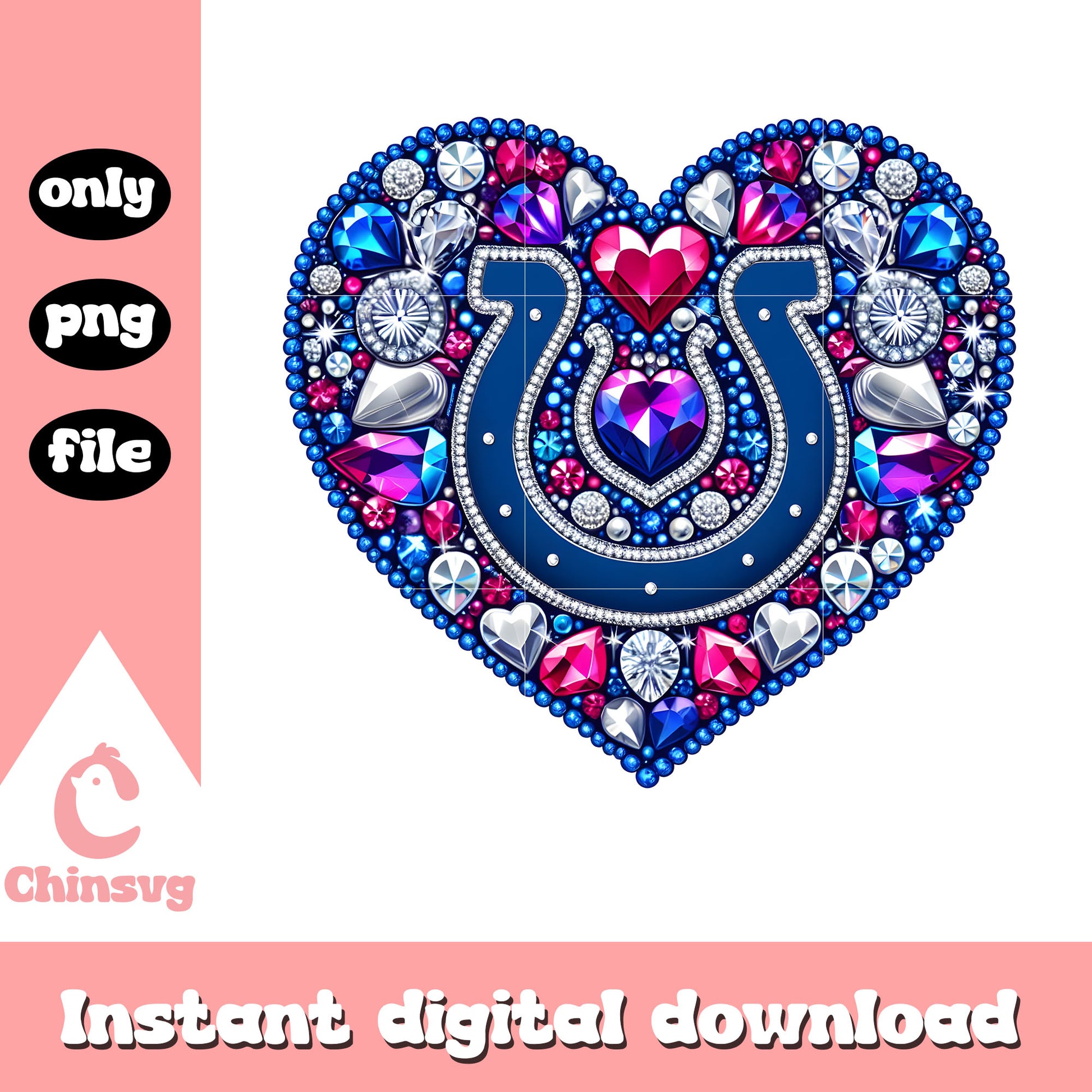 Diamon indianapolis colts logo png, colt custom​ nfl png