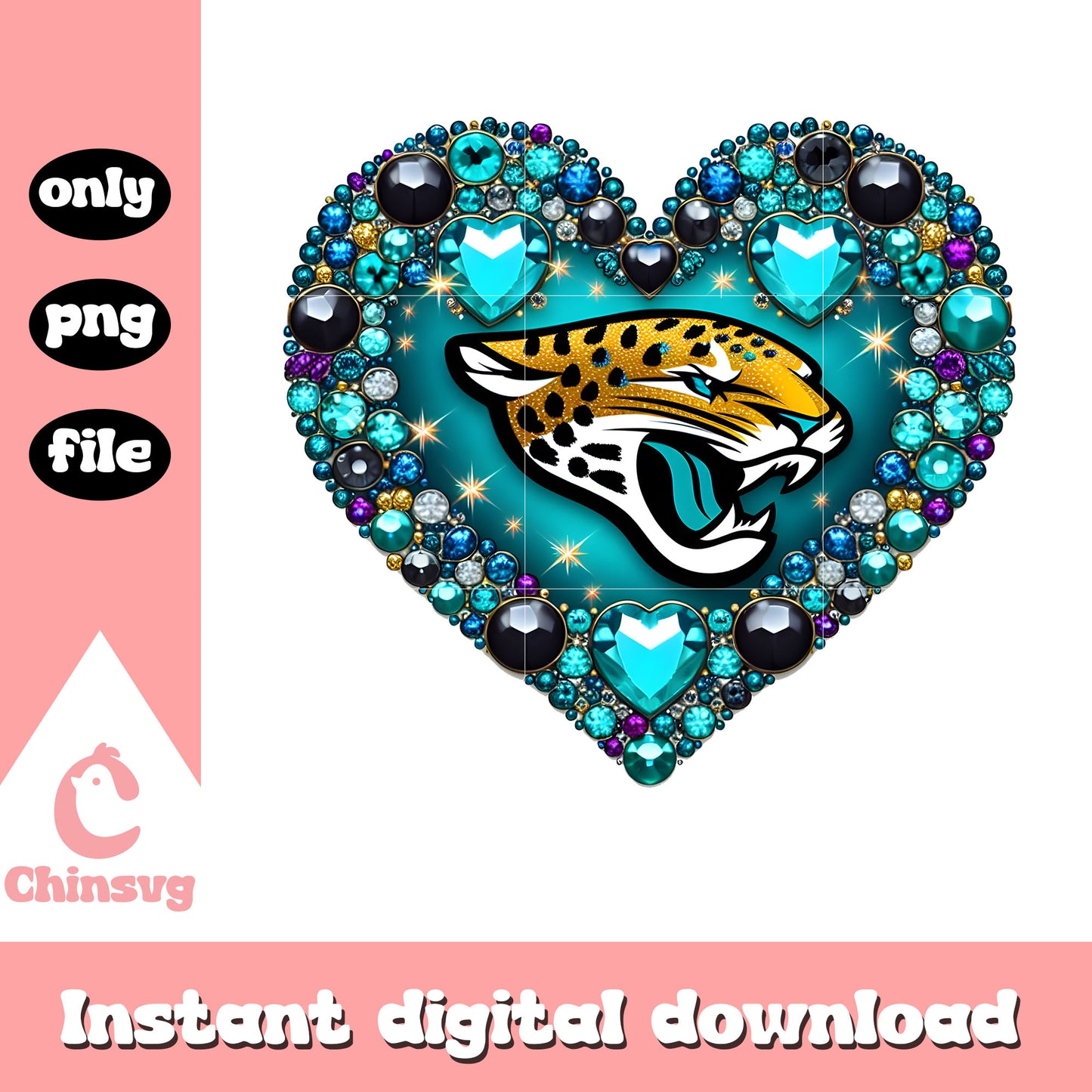 Diamon jacksonville jaguars custom png, jaguars football​ png