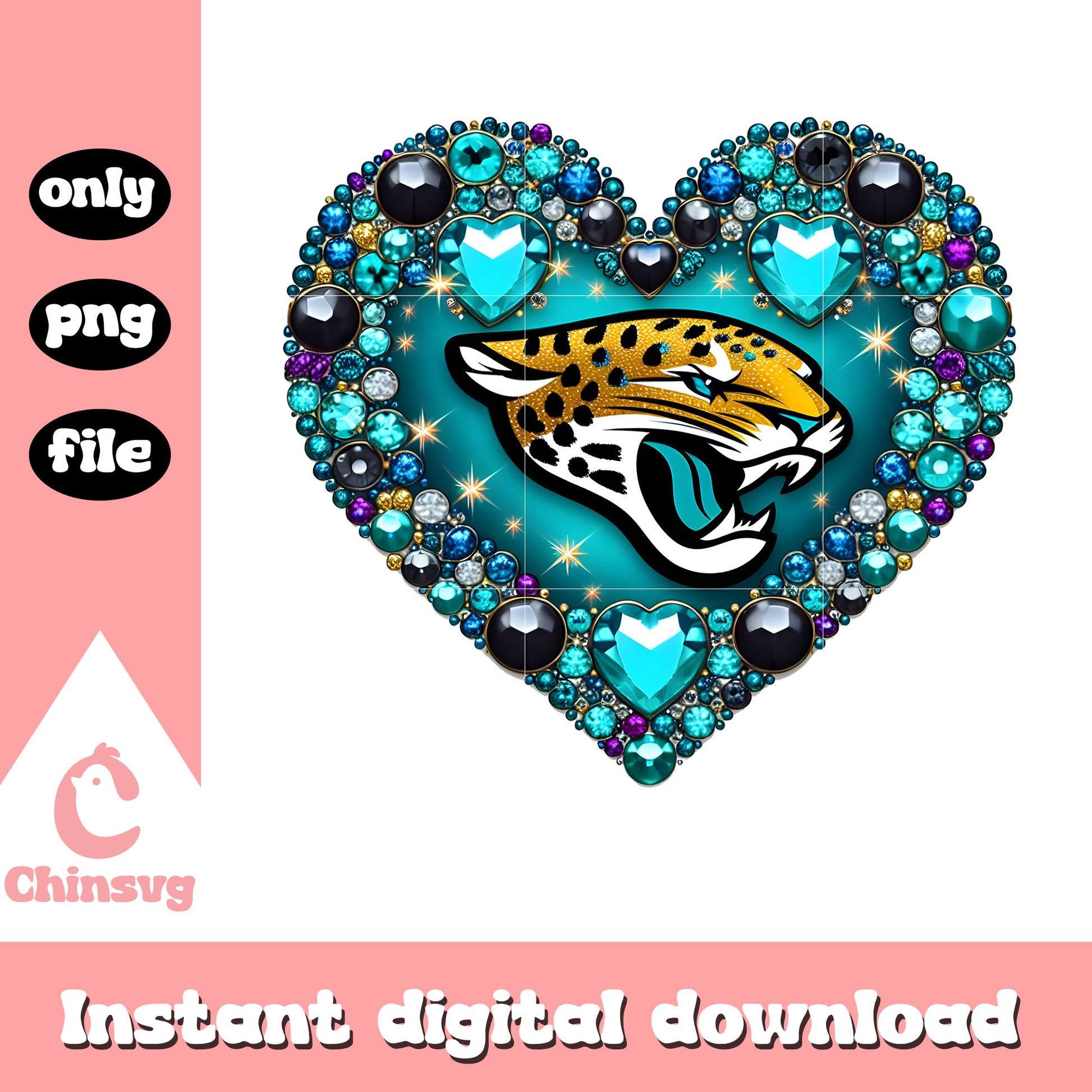Diamon jacksonville jaguars custom png, jaguars football​ png
