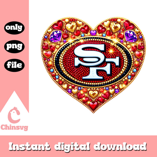 Diamon san francisco 49ers png, 32 nfl football team png