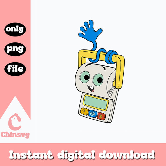 Digital Character Calculator PNG, Cute Cartoon Clipart PNG, Kids PNG