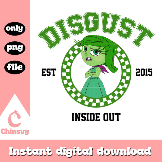 Disgust est 2015 inside out png, disgust from inside out​ png