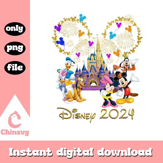 Disney 2024 disney friends png, disney png, mickey png
