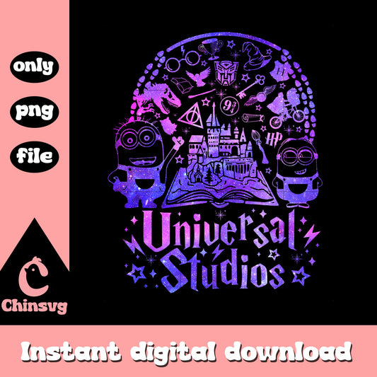 Disney Universal studio minion magic effect png, Magical disney Png