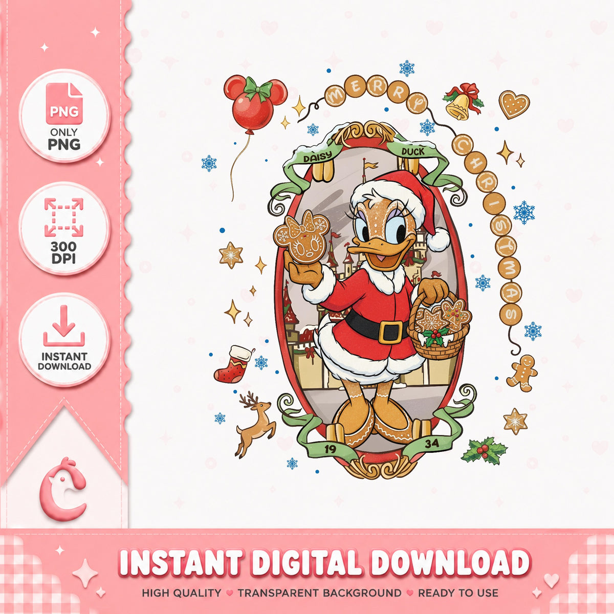 Disney Characters Coquette Bow Daisy