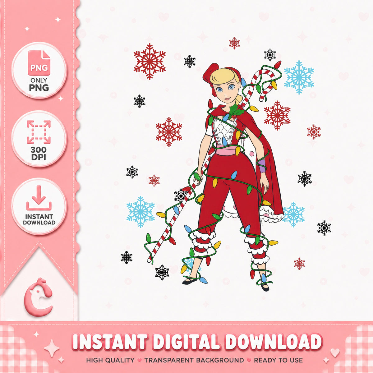Disney Christmas Character Bo peep