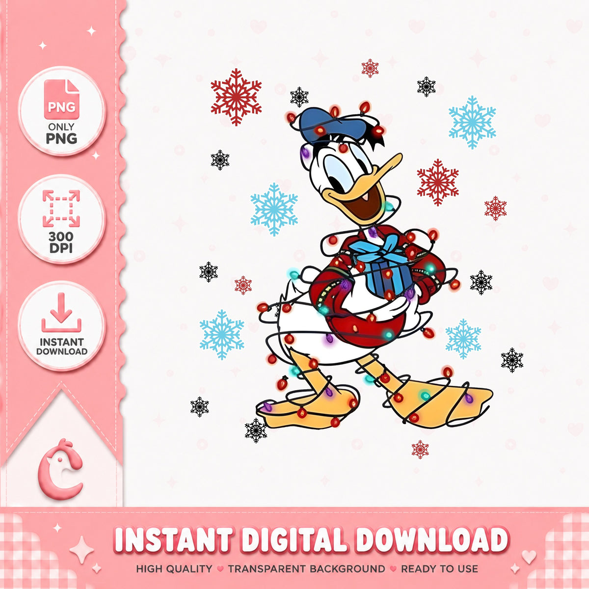 Disney Christmas Character Donald