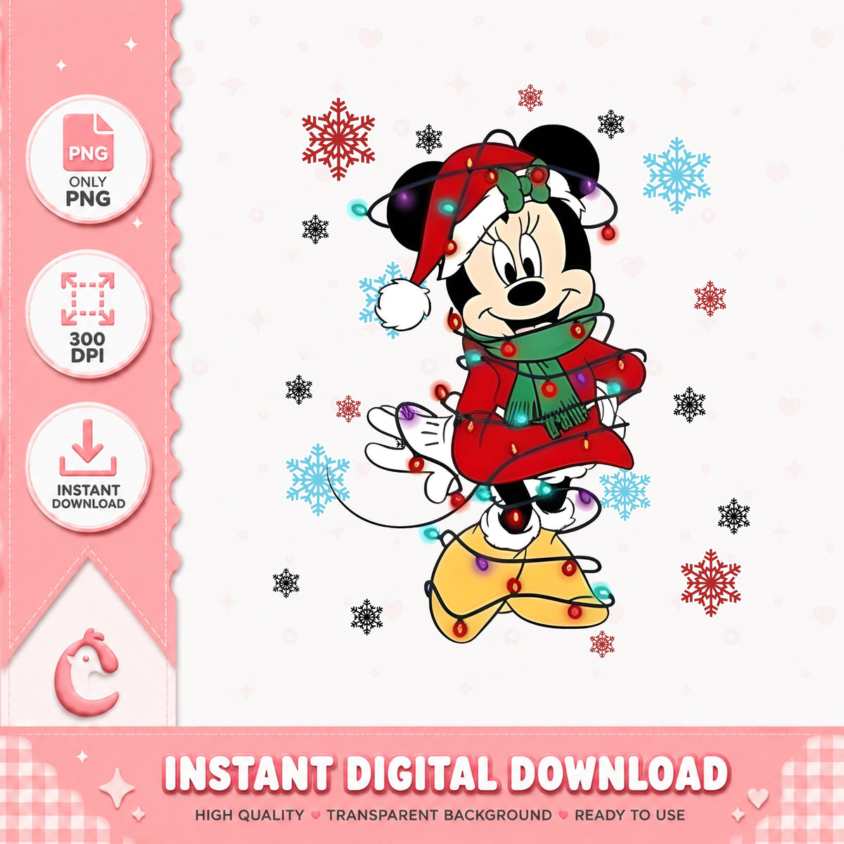 Disney Christmas Character Minnie