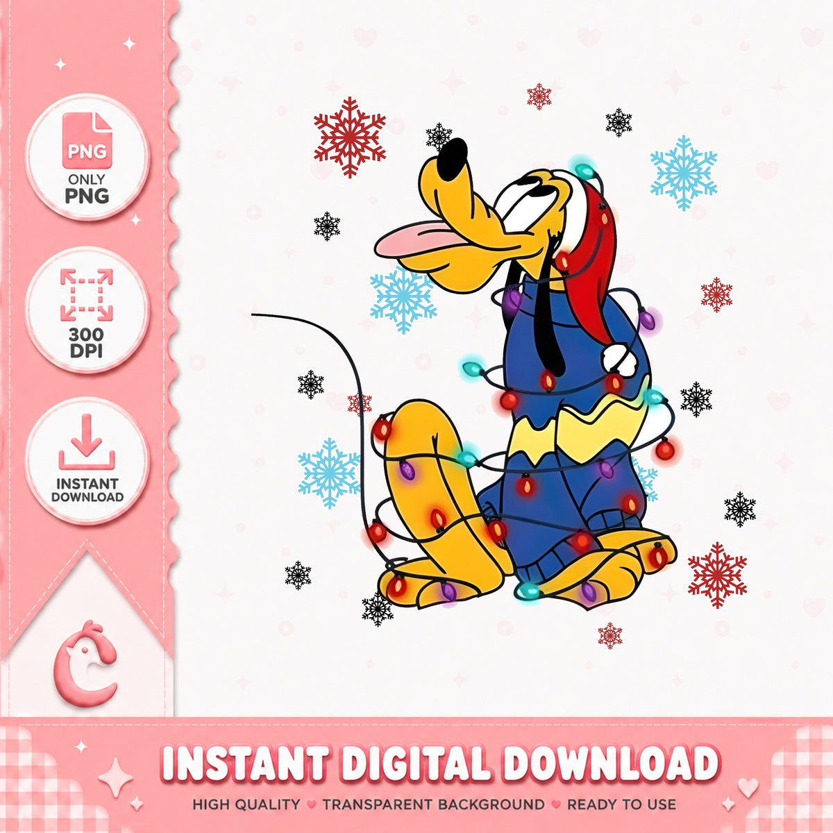 Disney Christmas Character Pluto