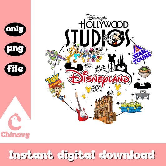 Disney's hollywood studios disneyland png, hollywood png, disneyland png