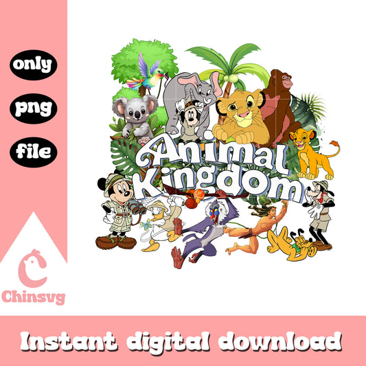 Disney animal kingdom Mickey and friends png, animal kingdom png