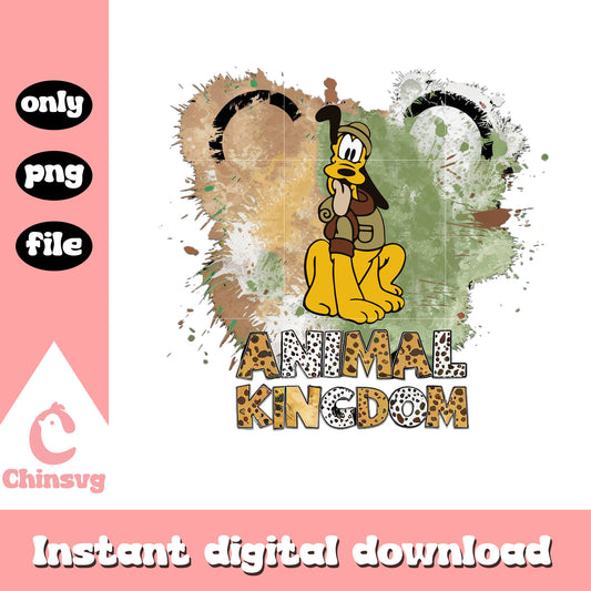 Disney animal kingdom pluto dog png, animal kingdom png